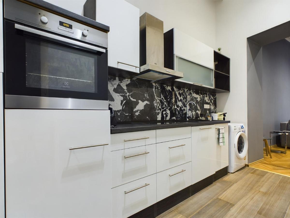 Gray Stylish Central Apartment Budapest Bagian luar foto